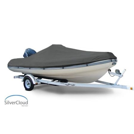 Eevelle Boat Cover INFLATABLE Center Console, Outboard Fits 15ft 6in L up to 78in W Charcoal SCINFCC1578B-CHL